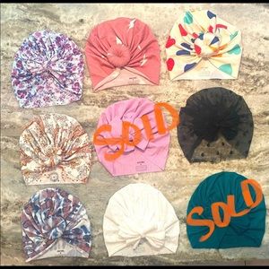 Bunny Knot Turbans. Brand new. Size medium (1-4 years)